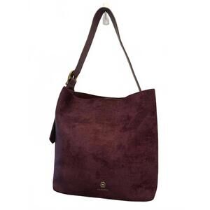 House of Harlow 1960 Burgundy faux Suede Shoulder Bag
